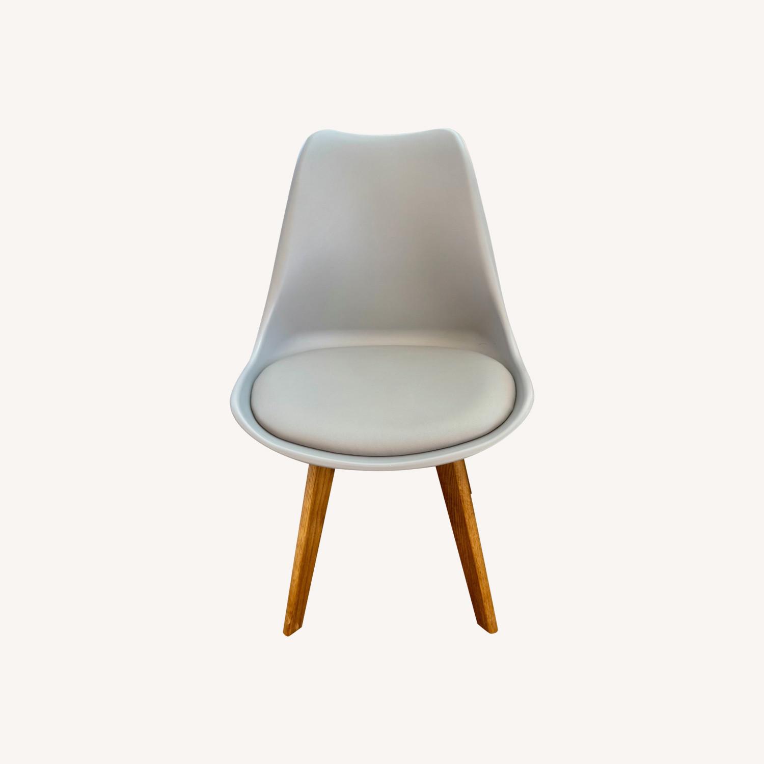 Set of 6 Modani Light Gray Dining Chairs - image-0