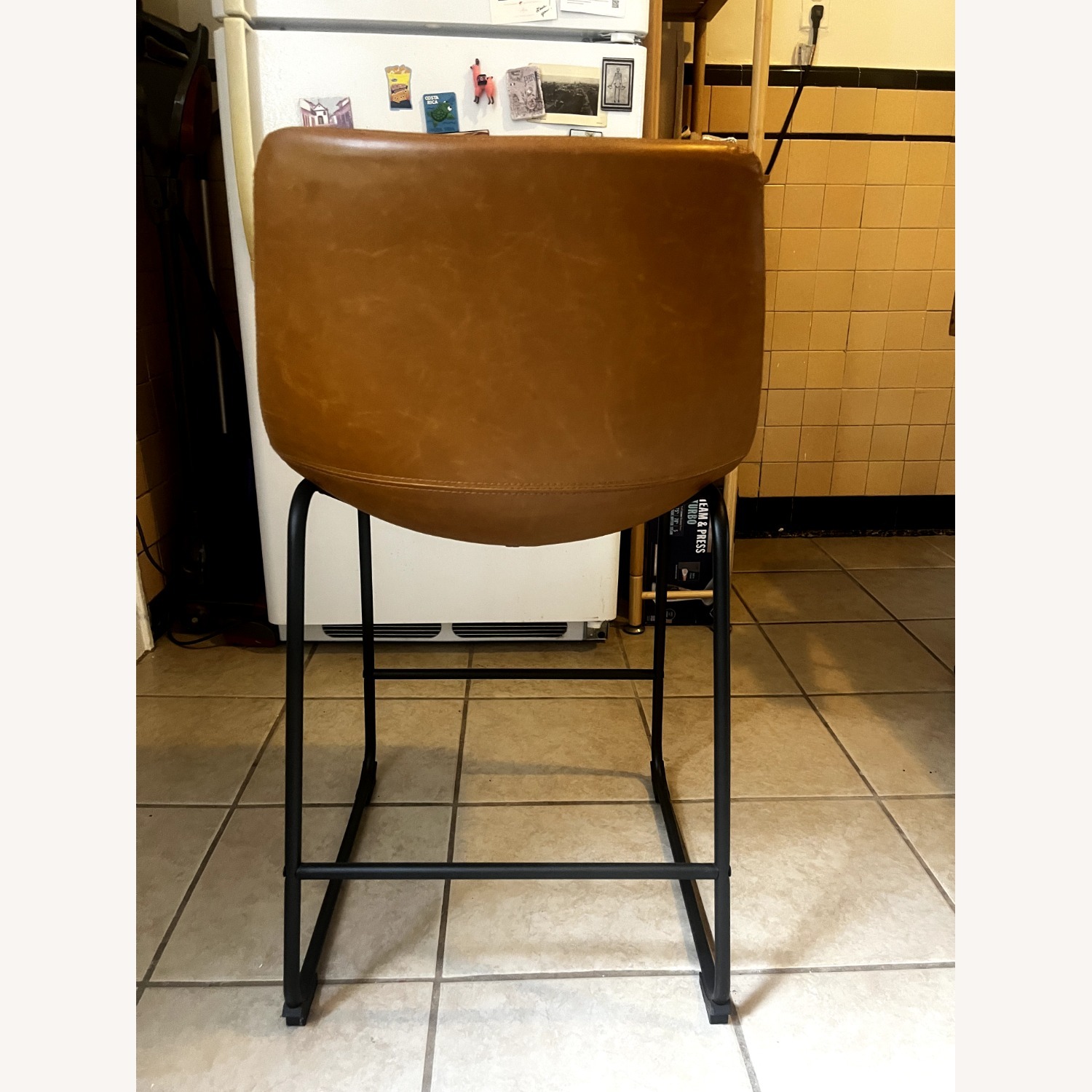 AllModern Nia Vegan Leather Counter Chairs - image-6