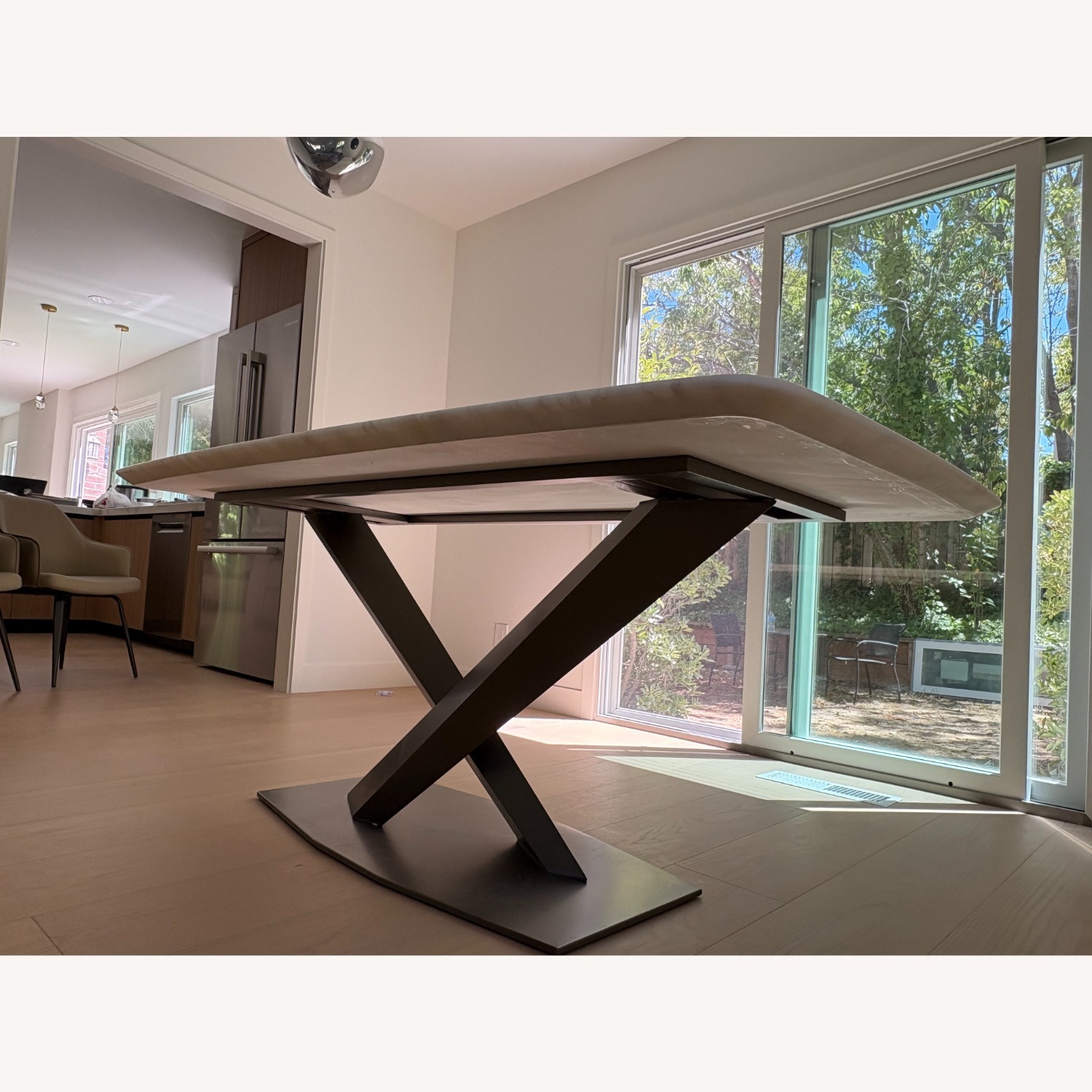  Karibib lce Marble Dining Table - image-1