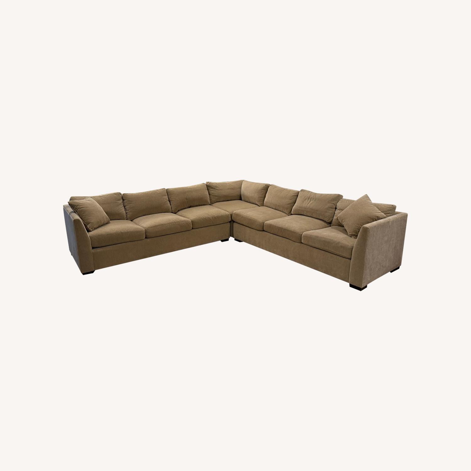 Kravet Sectional Custom 116" W x 116" D x 33" H - image-0