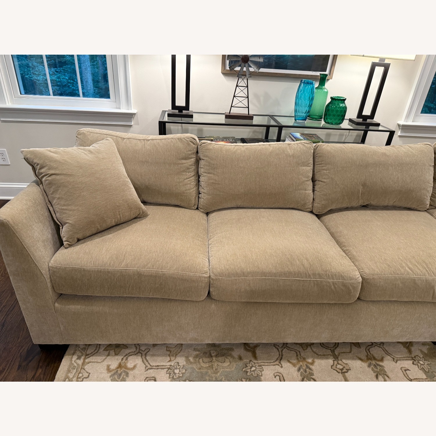 Kravet Sectional Custom 116" W x 116" D x 33" H - image-3