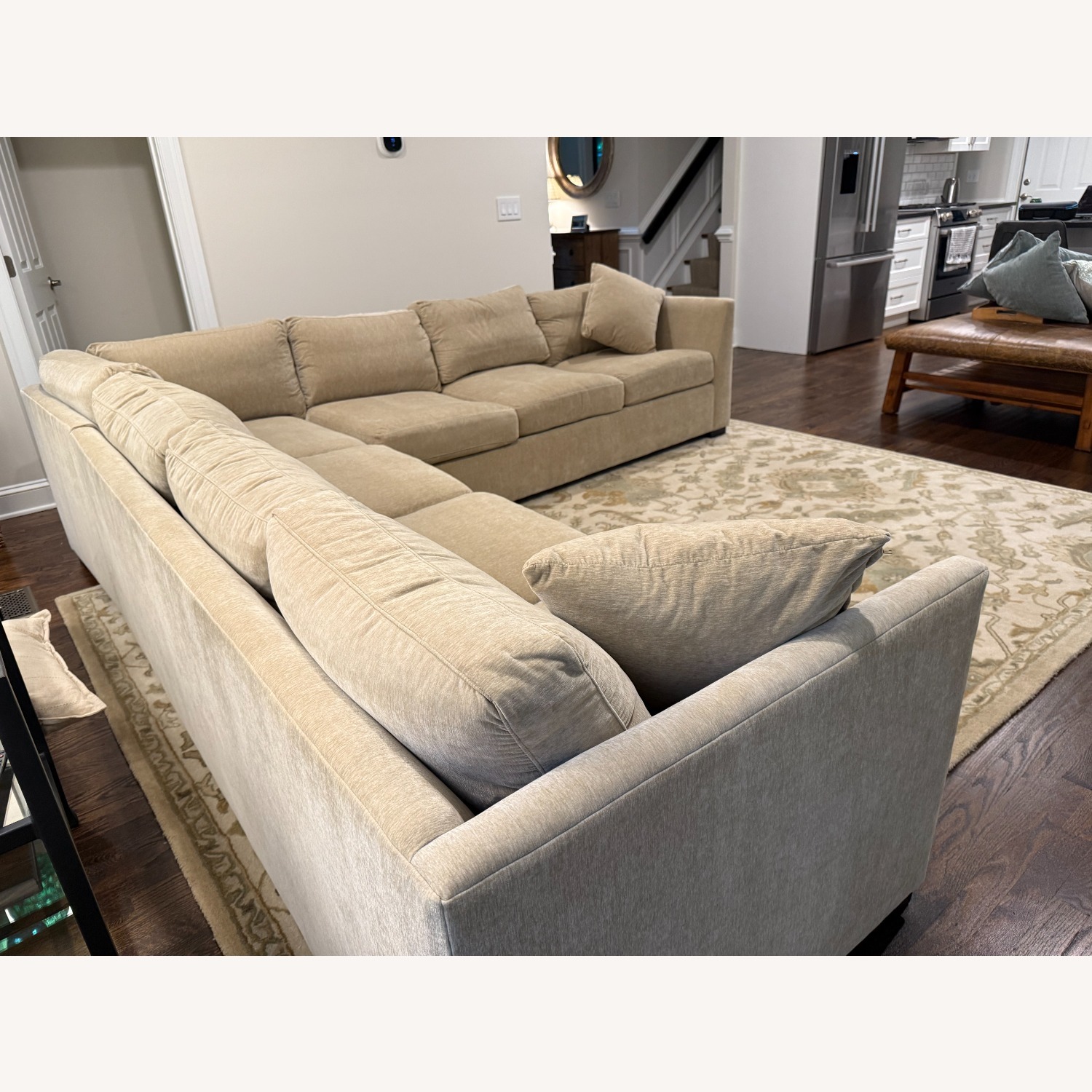 Kravet Sectional Custom 116" W x 116" D x 33" H - image-2