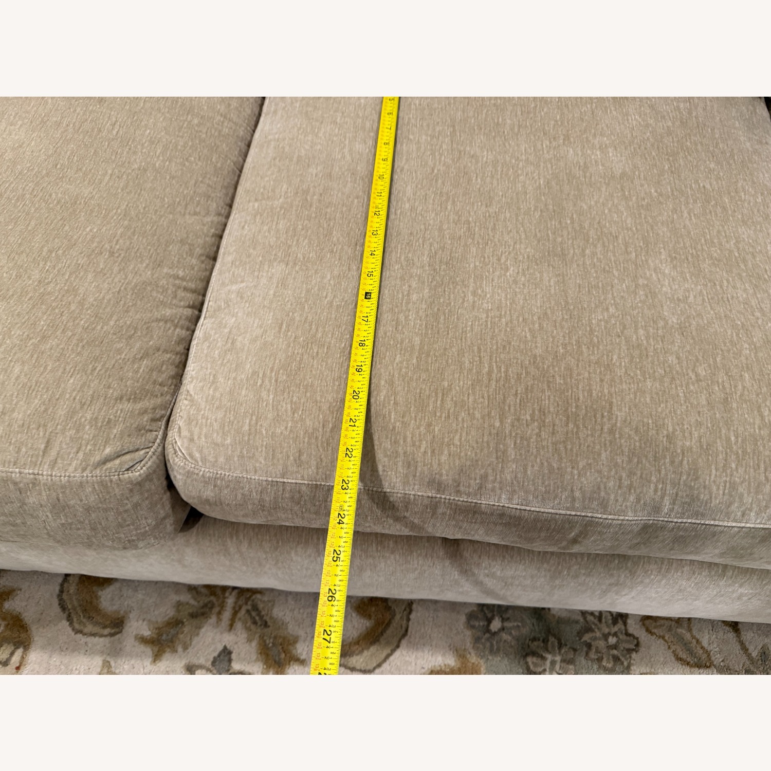 Kravet Sectional Custom 116" W x 116" D x 33" H - image-5