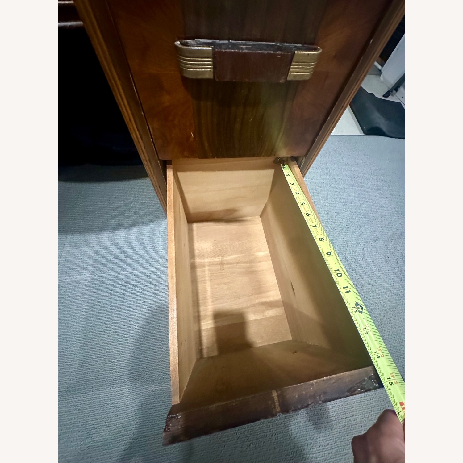 Art Deco Vanity Makeup Dressing Table - image-2