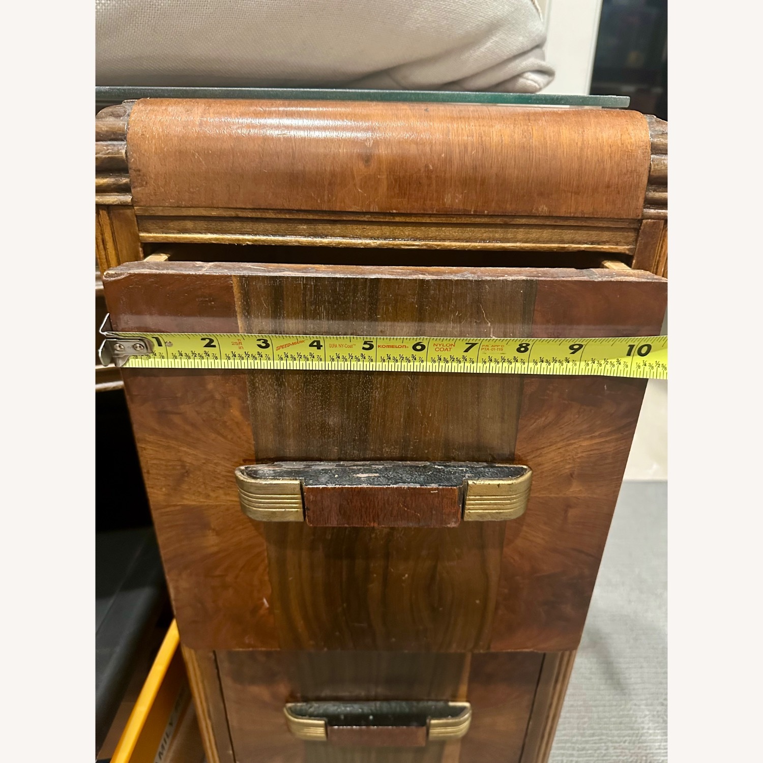 Art Deco Vanity Makeup Dressing Table - image-14