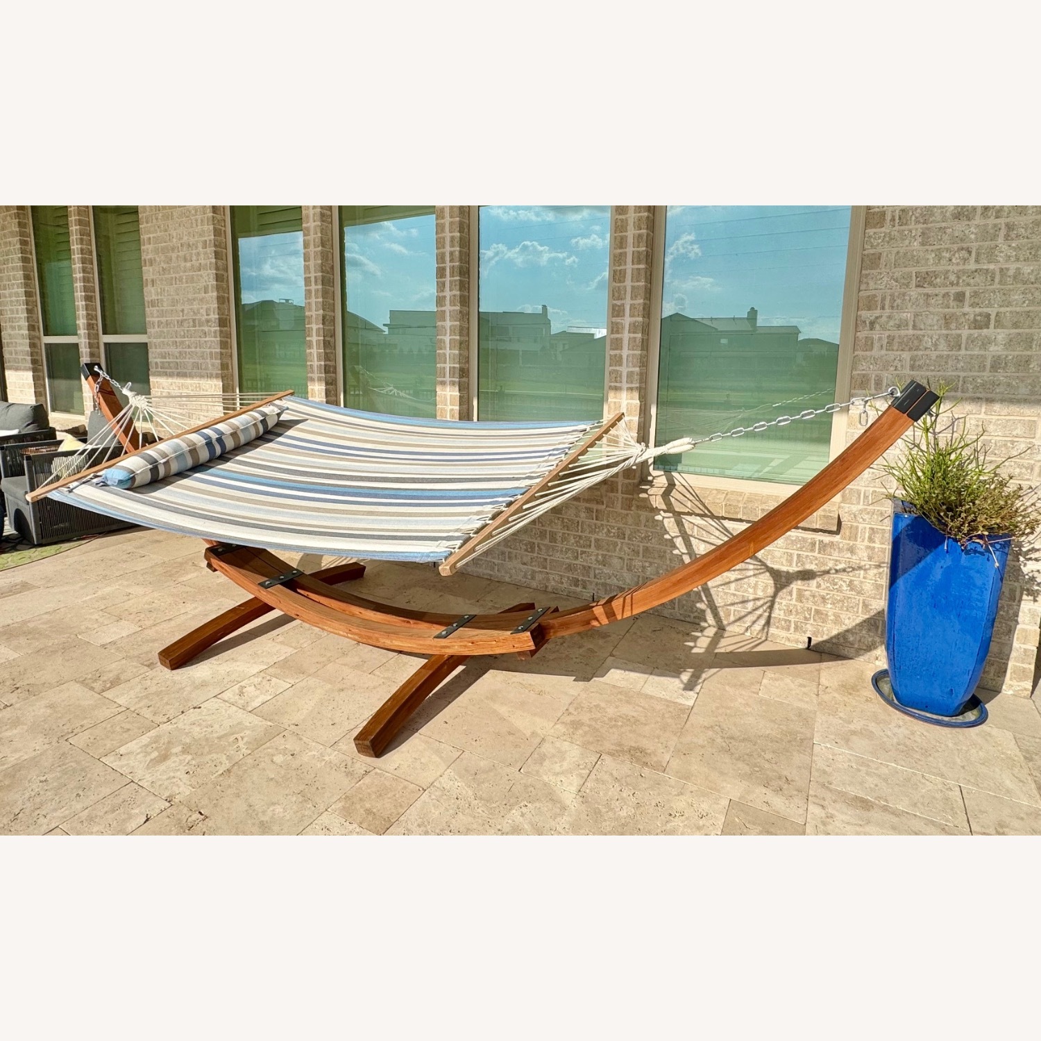 Wood Frame Hammock - image-2
