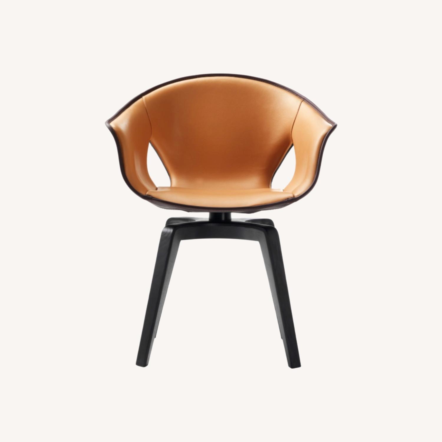 Poltrona Frau Roberto Lazzeroni Swivel Armchair - image-0