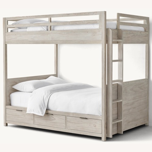 Used Restoration Hardware Teen Laguna Storage Bunk Bed  for sale on AptDeco