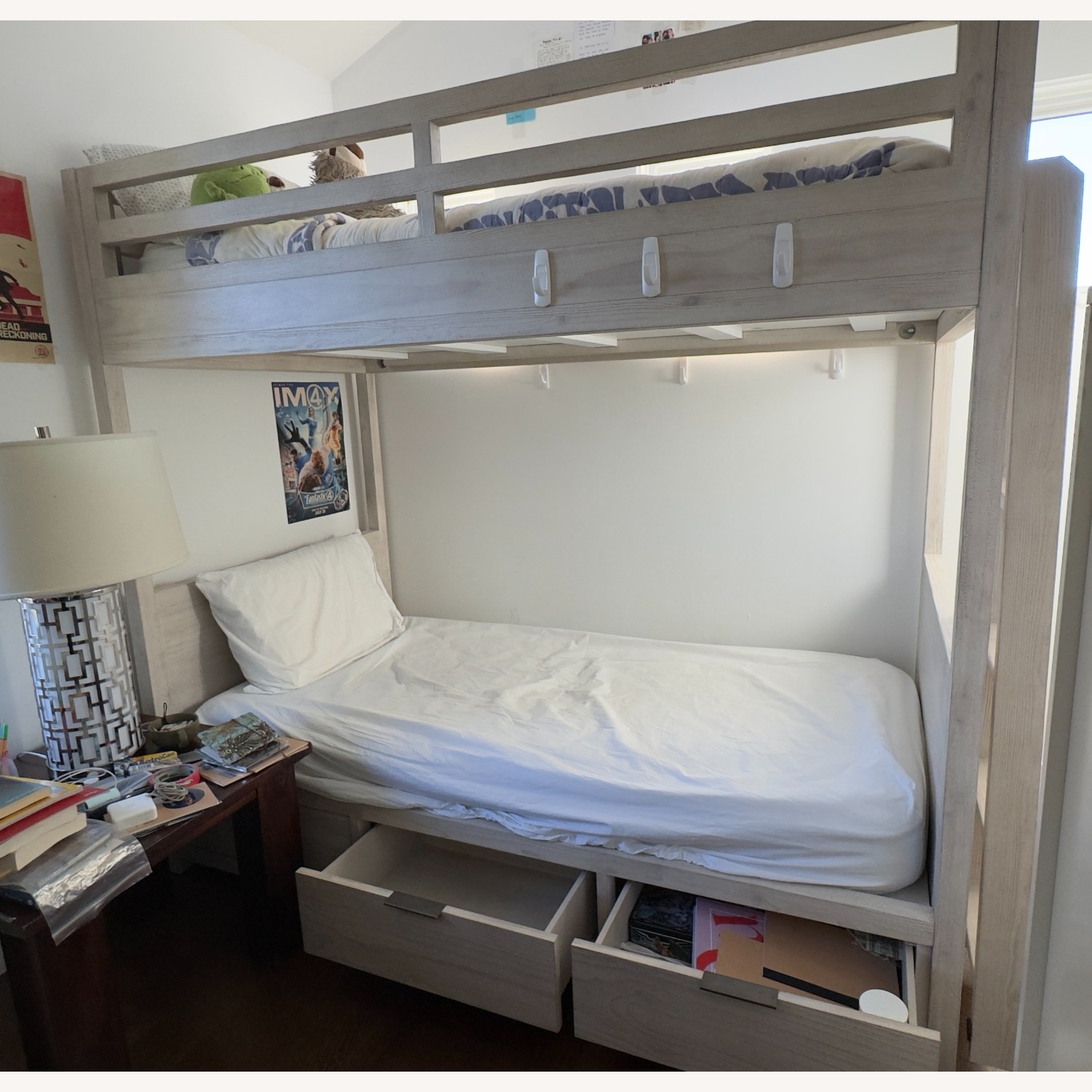 Restoration Hardware Teen Laguna Storage Bunk Bed - image-1