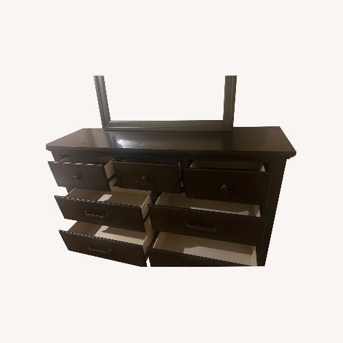Used 7 Drawer Dresser with Mirror  for sale on AptDeco
