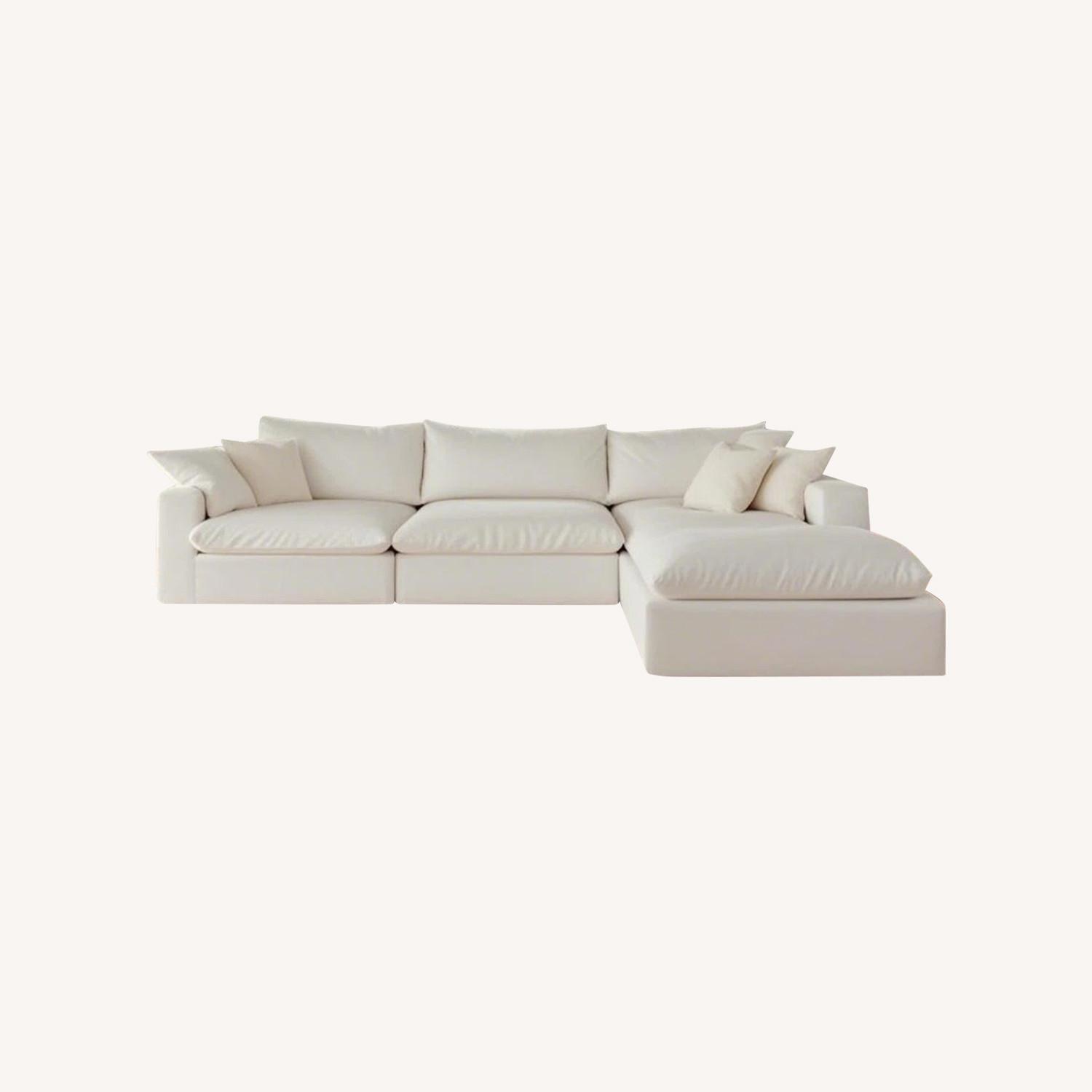 Wayfair Upholstered Modular Sofa & Chaise - image-0