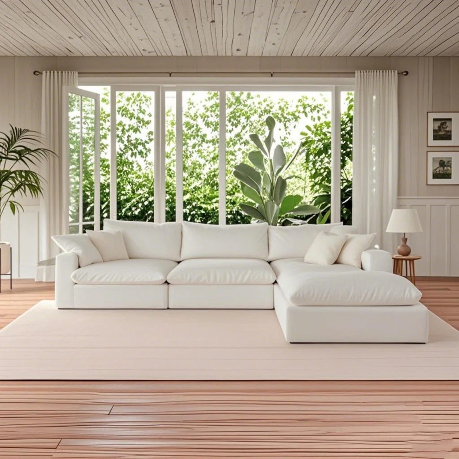 Wayfair Upholstered Modular Sofa & Chaise - image-4