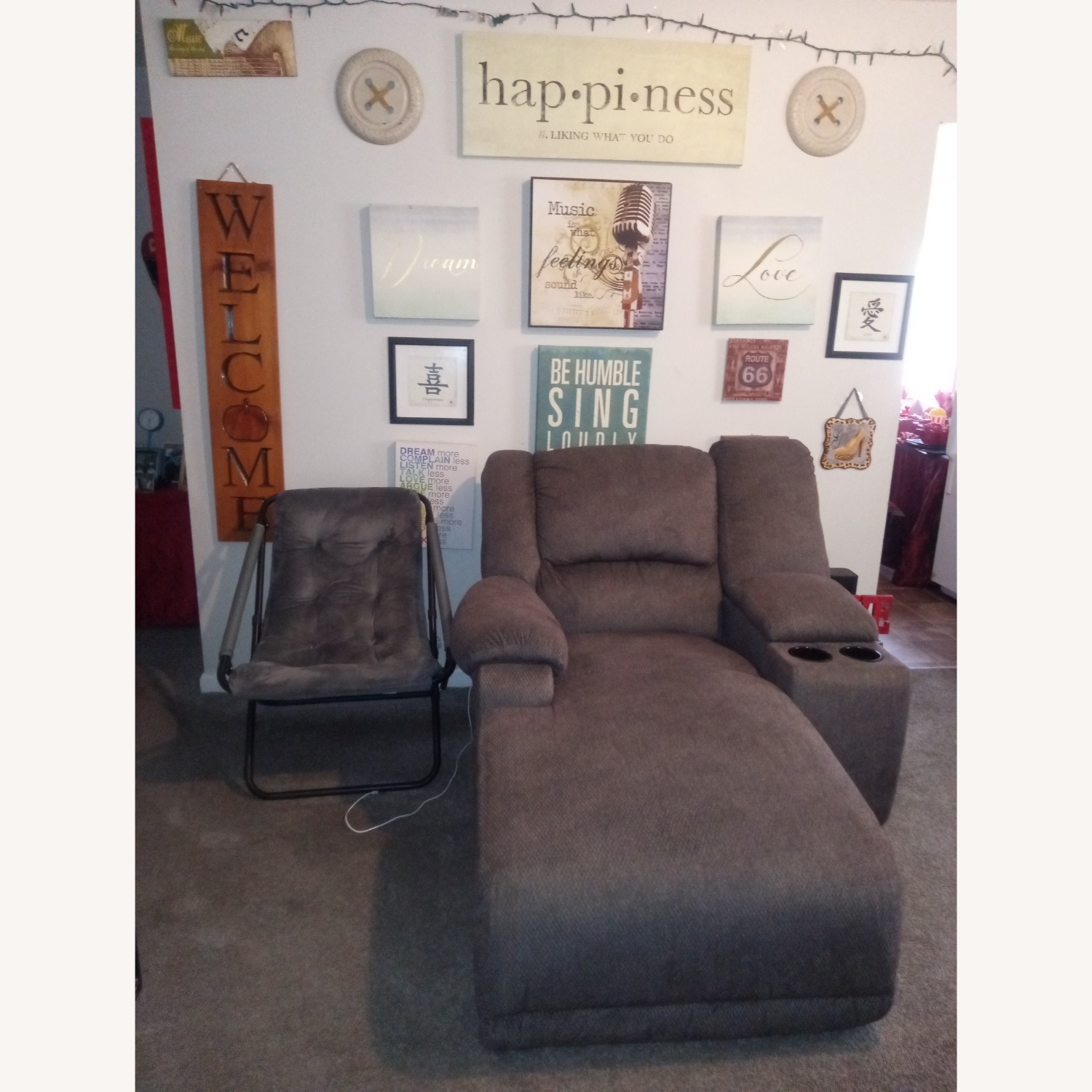 Grey Sectional  - image-1