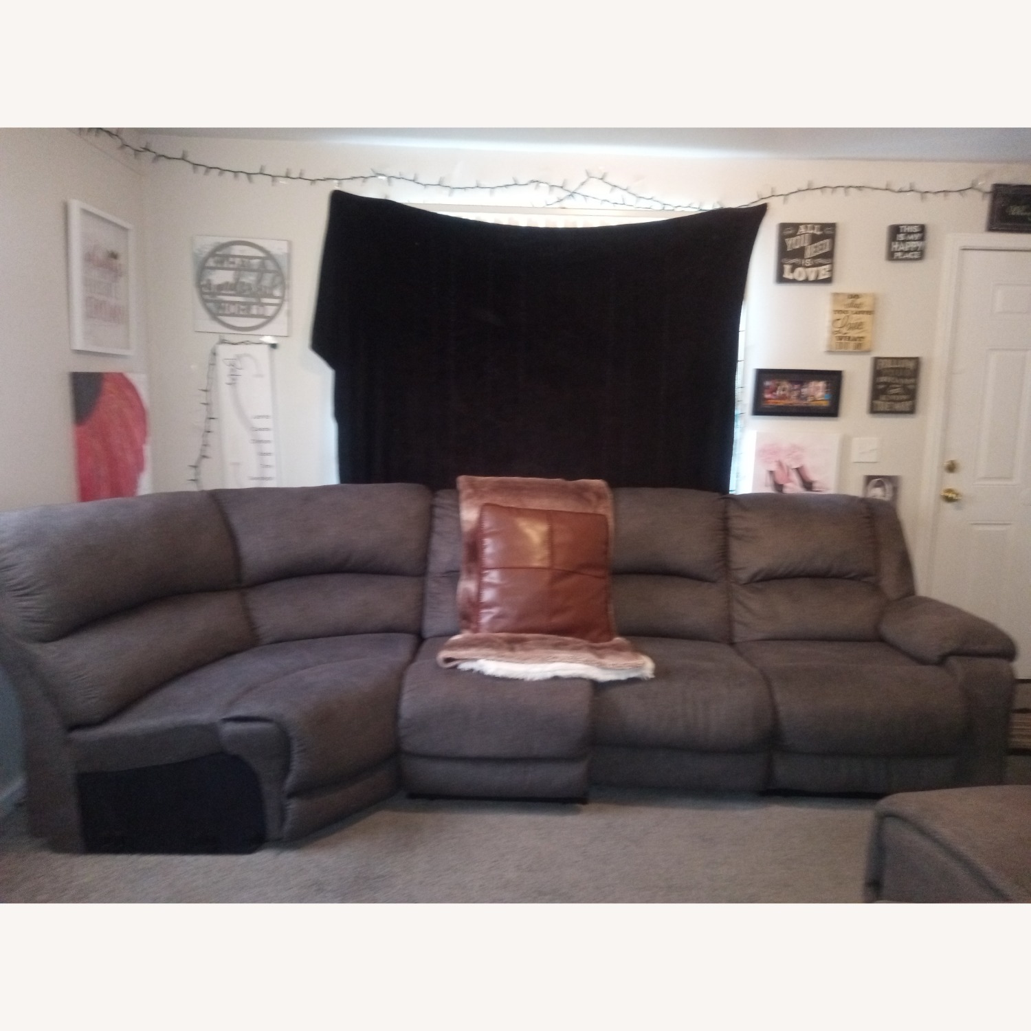 Grey Sectional  - image-2