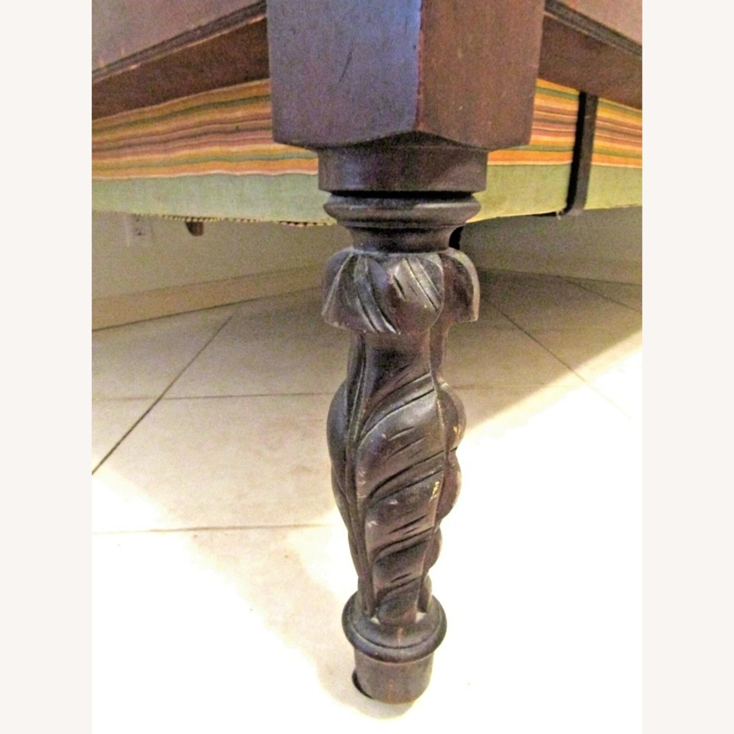 Federal Mahogany Full Pineapple Four Poster Bed - image-6