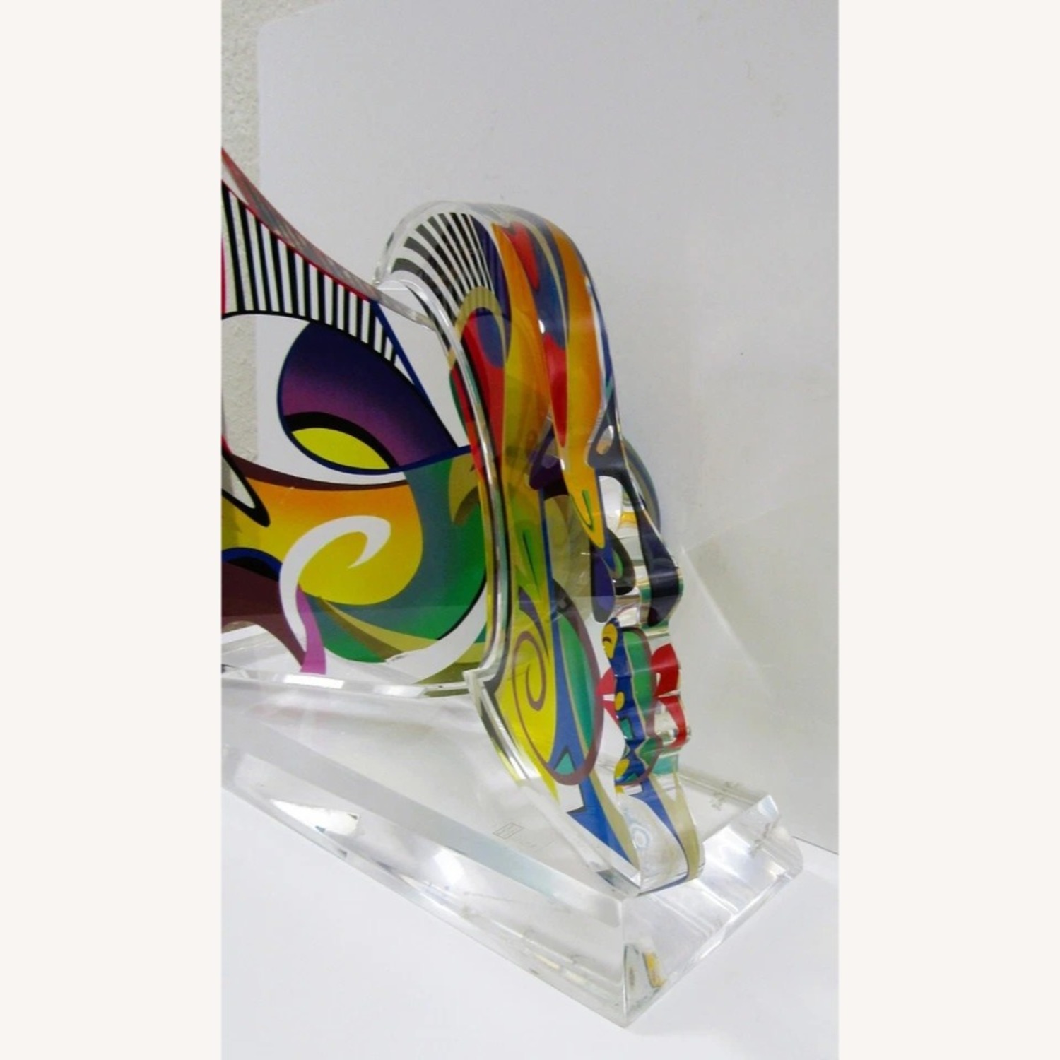 Shlomi Haziza Double Impression Lucite Sculpture - image-7