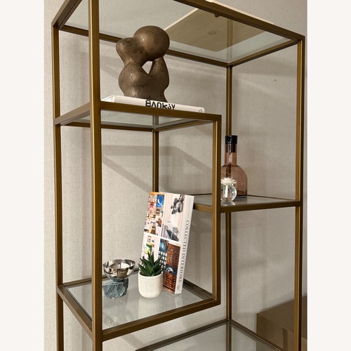 Used Four Hands Helena Etagere (Brass)  for sale on AptDeco
