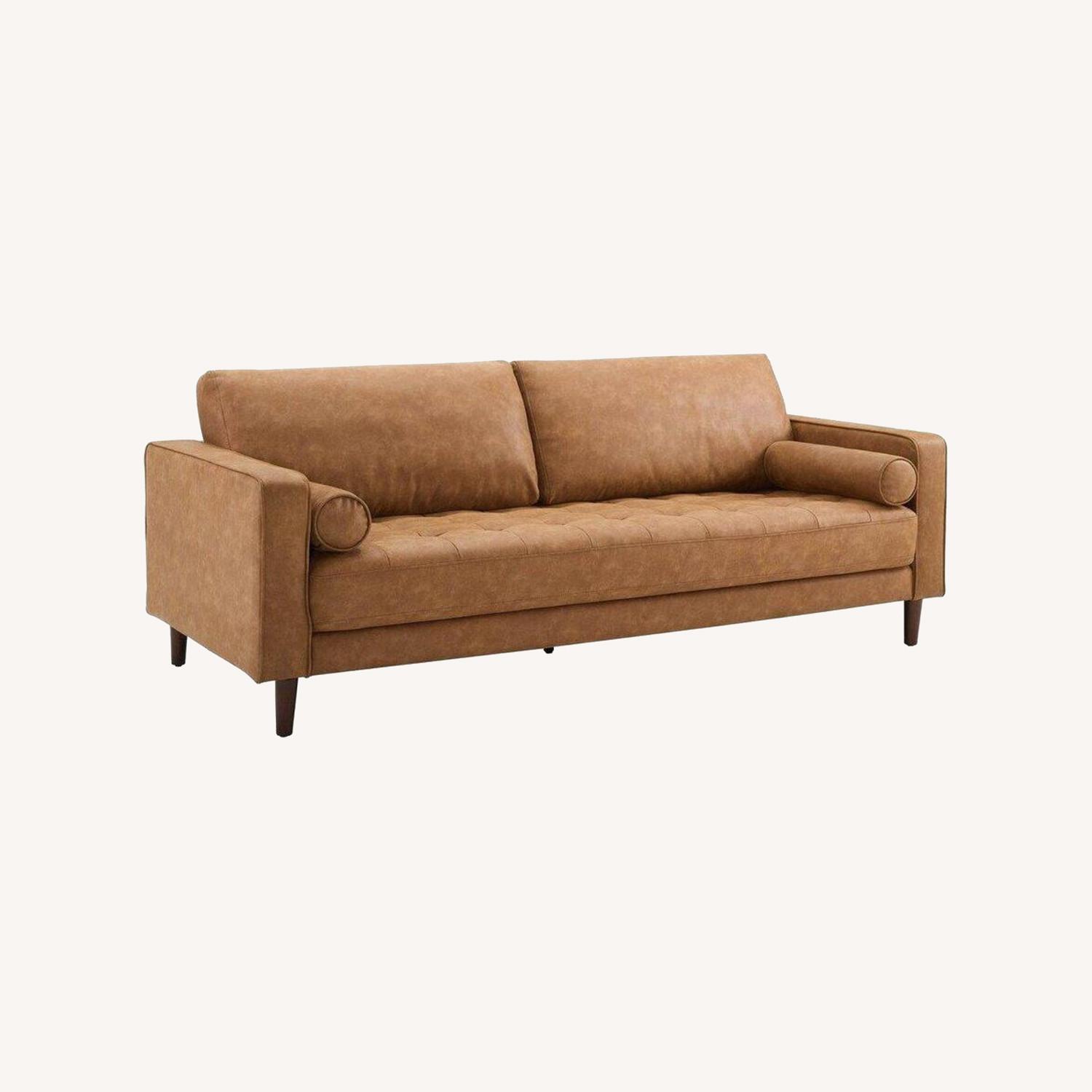 TOV Cave Velvet Sofa - image-0