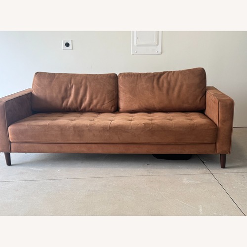 Used TOV Cave Velvet Sofa for sale on AptDeco