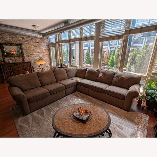 Used Five Piece Sectional-Bronze for sale on AptDeco