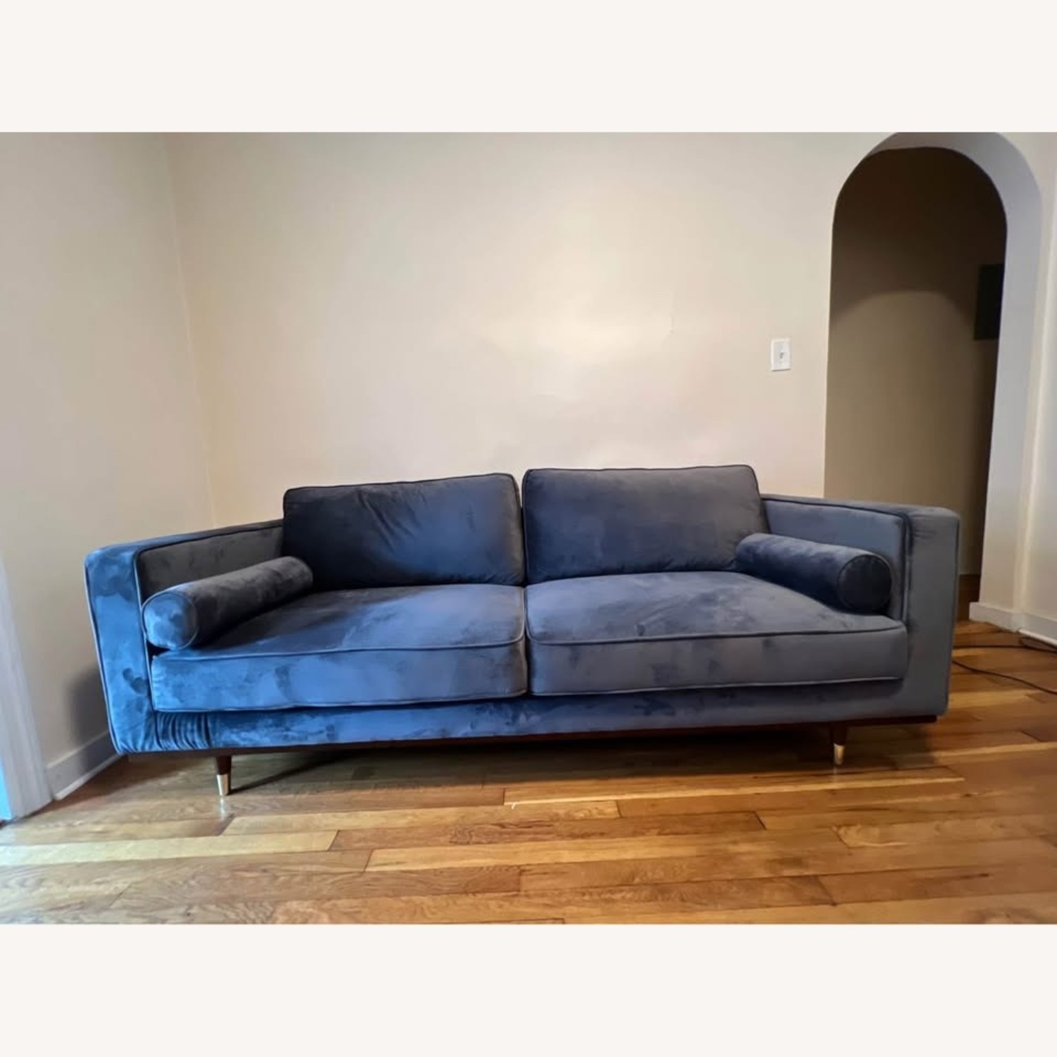 Brooklyn Space Custom Light Grey Sofa - image-2