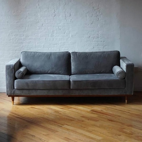Used Brooklyn Space Custom Light Grey Sofa for sale on AptDeco