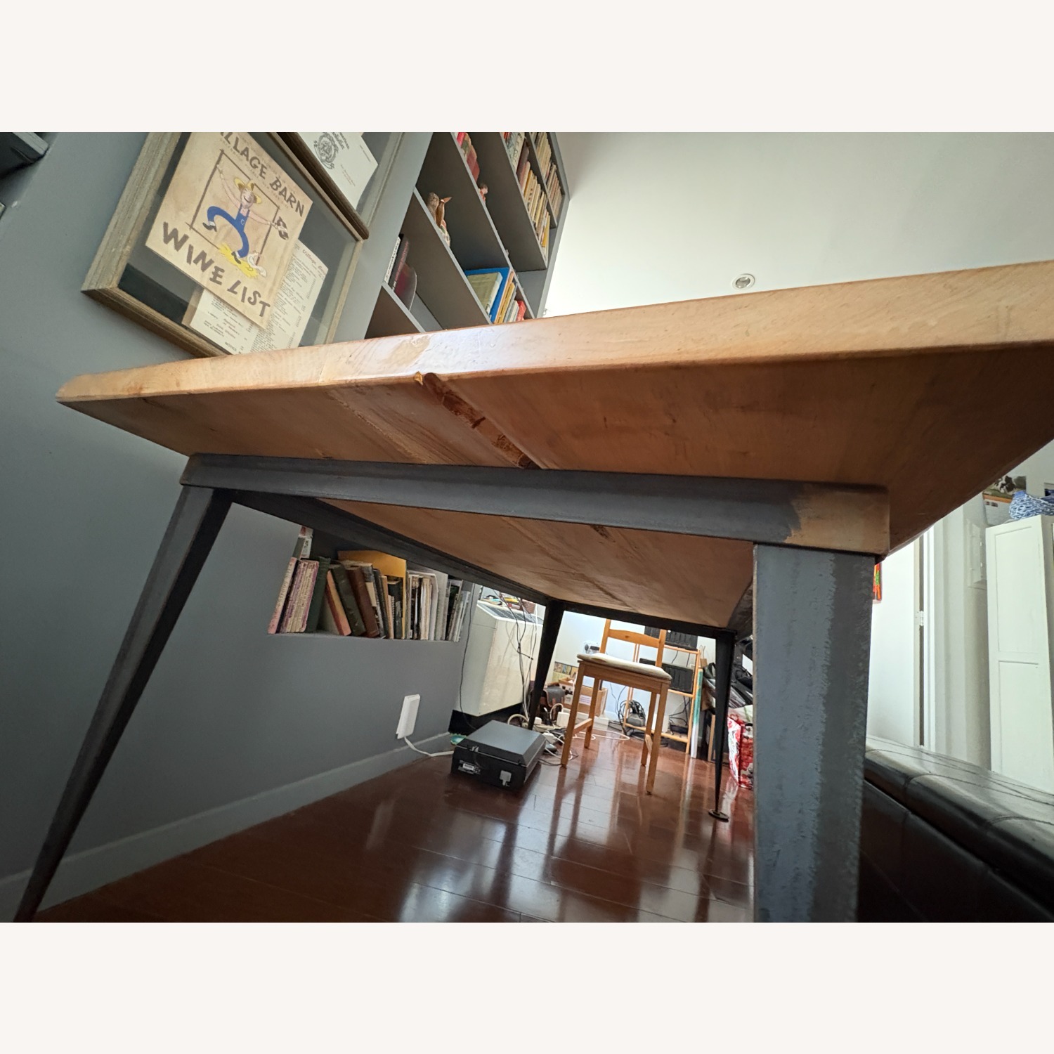 Spalted Maple Live Edge Dining Table - image-5