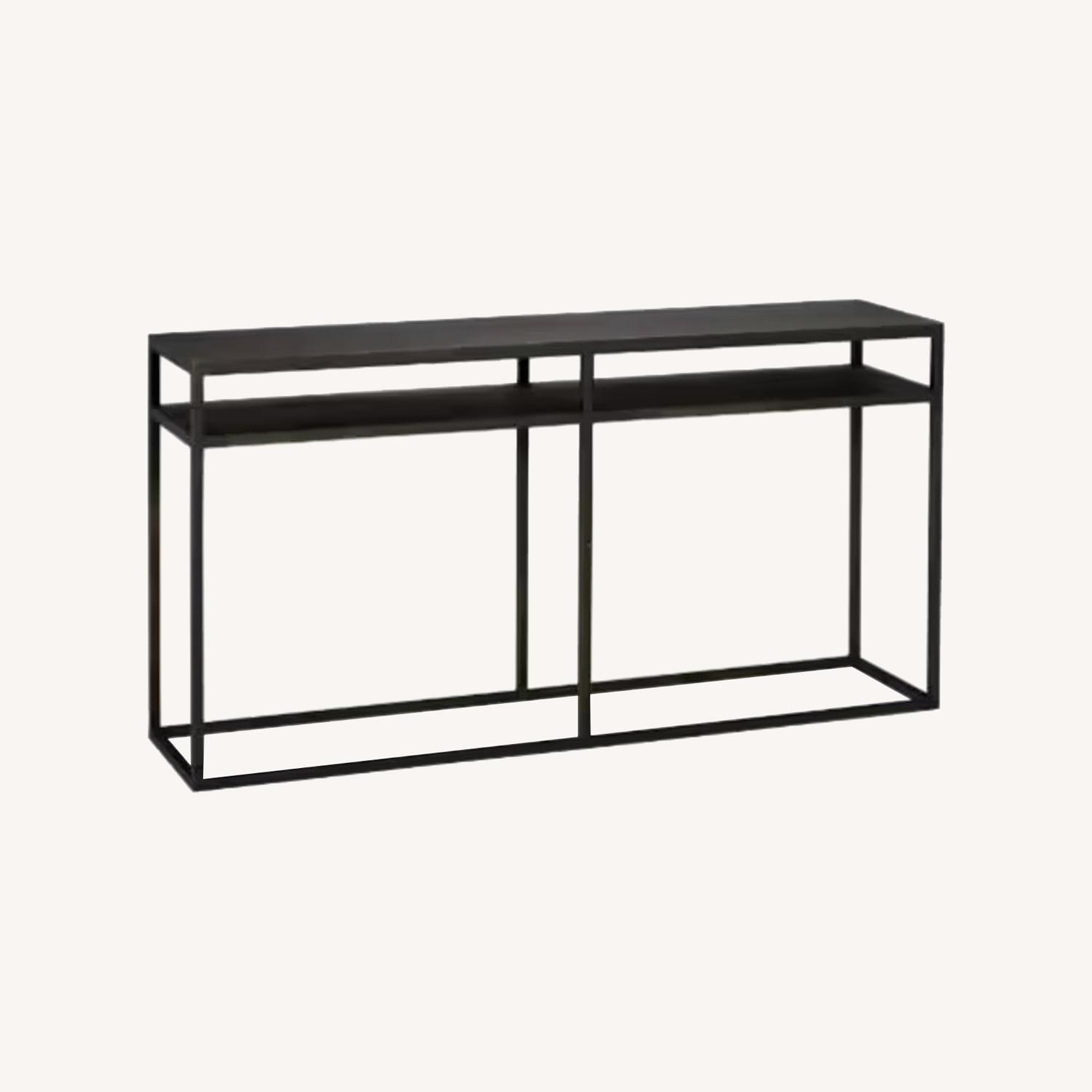 Pottery Barn Burke Console Table - image-0