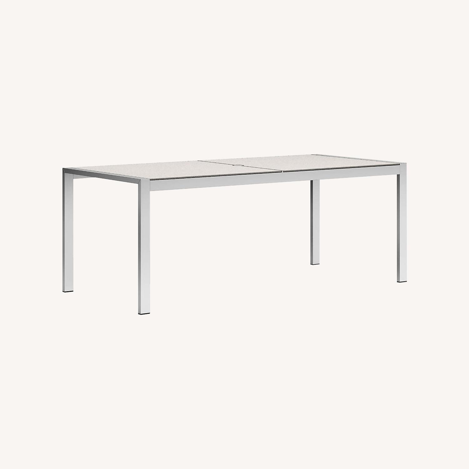 Dune Dining Table W Charcoal Glass - image-0