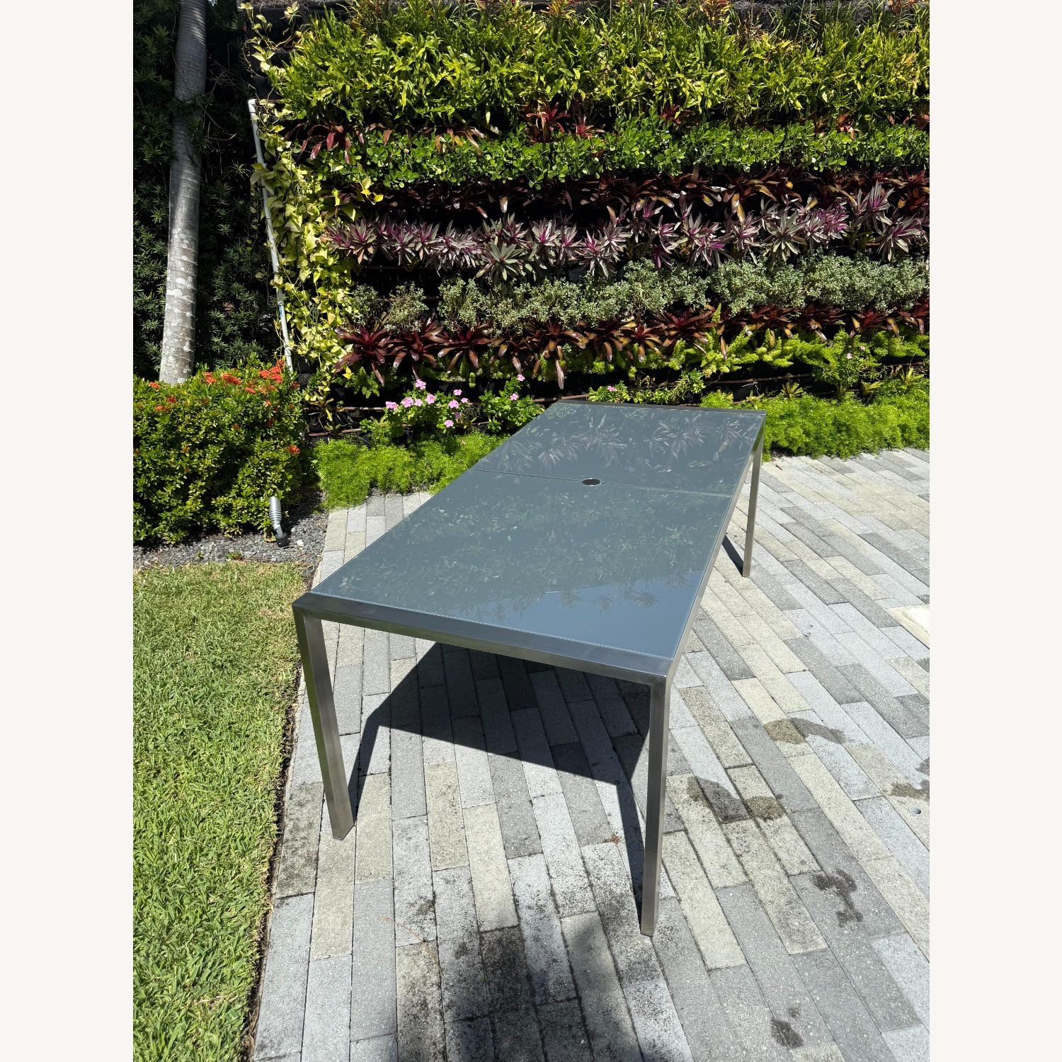 Dune Dining Table W Charcoal Glass - image-6