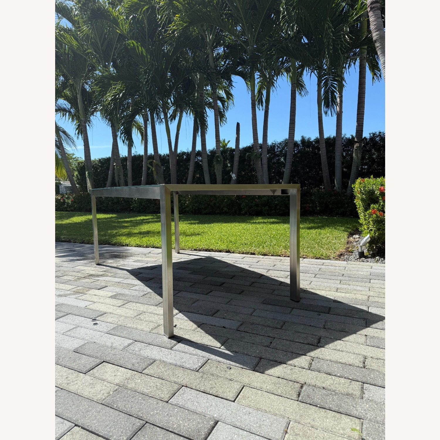 Dune Dining Table W Charcoal Glass - image-8