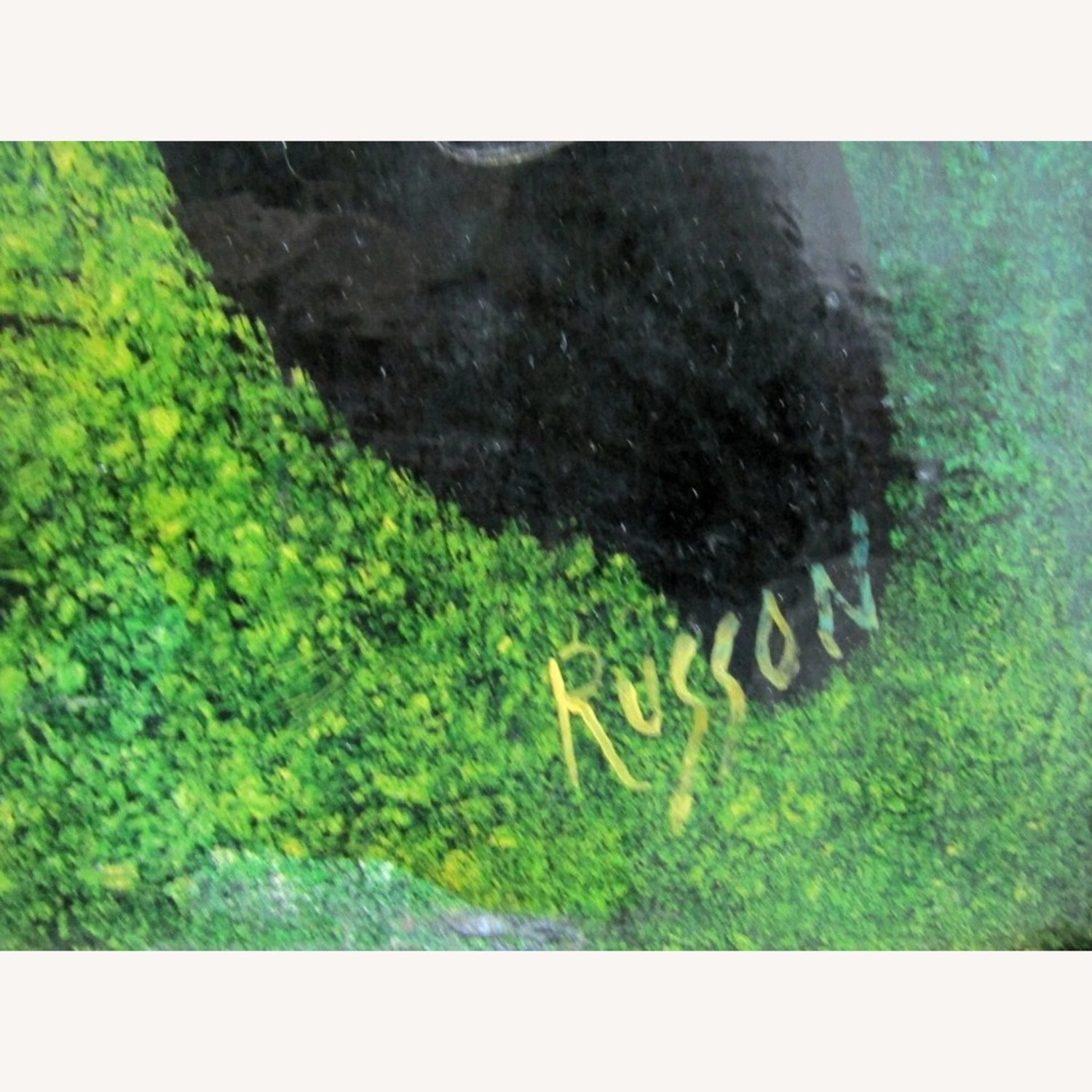 Lester Russon Oil Painting Titled Meditation 1966 - image-7