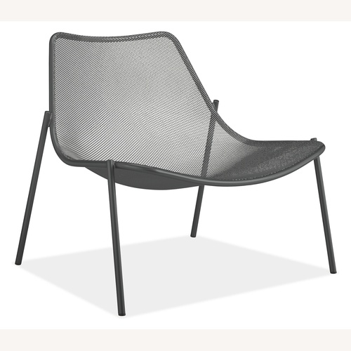 Used Room & Board EMU Soleil Taupe Outdoor Steel Chairs for sale on AptDeco