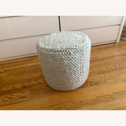 Used Article Texa 16” Pouf - Vanilla for sale on AptDeco