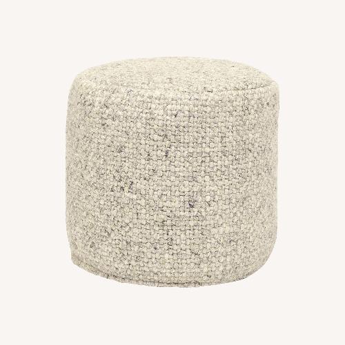 Used Article Texa 16” Pouf - Vanilla for sale on AptDeco