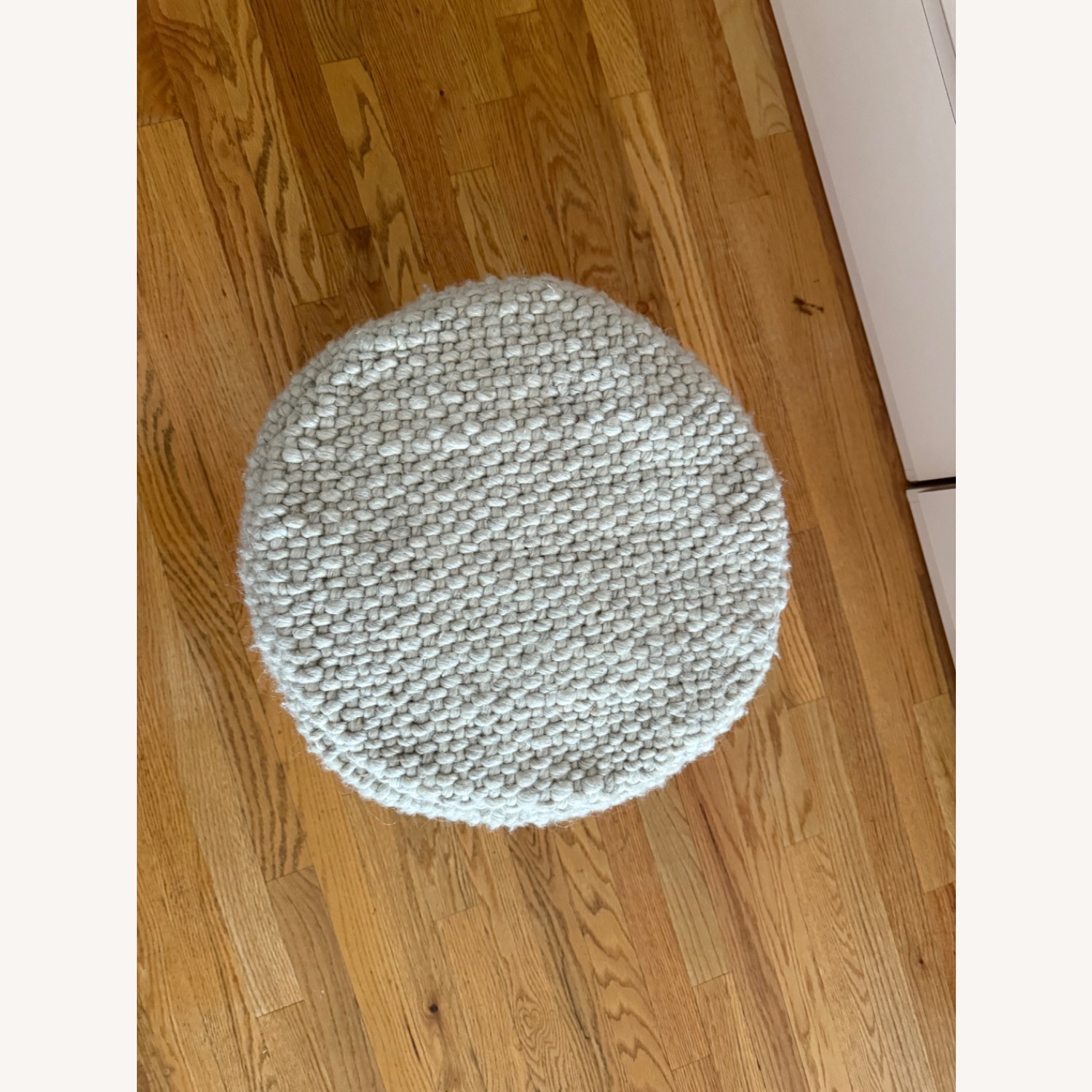 Article Texa 16” Pouf - Vanilla - image-3