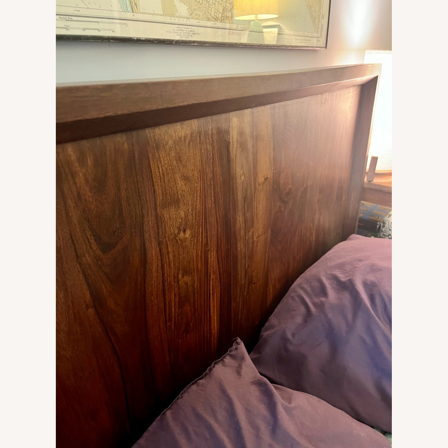 Crate & Barrel Steppe Queen Bedframe - image-4