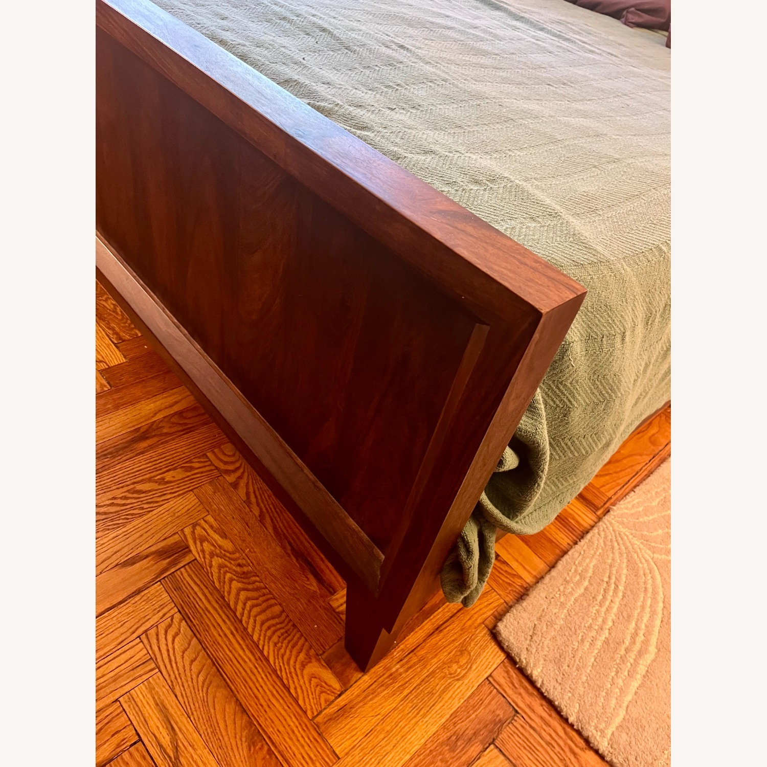 Crate & Barrel Steppe Queen Bedframe - image-3