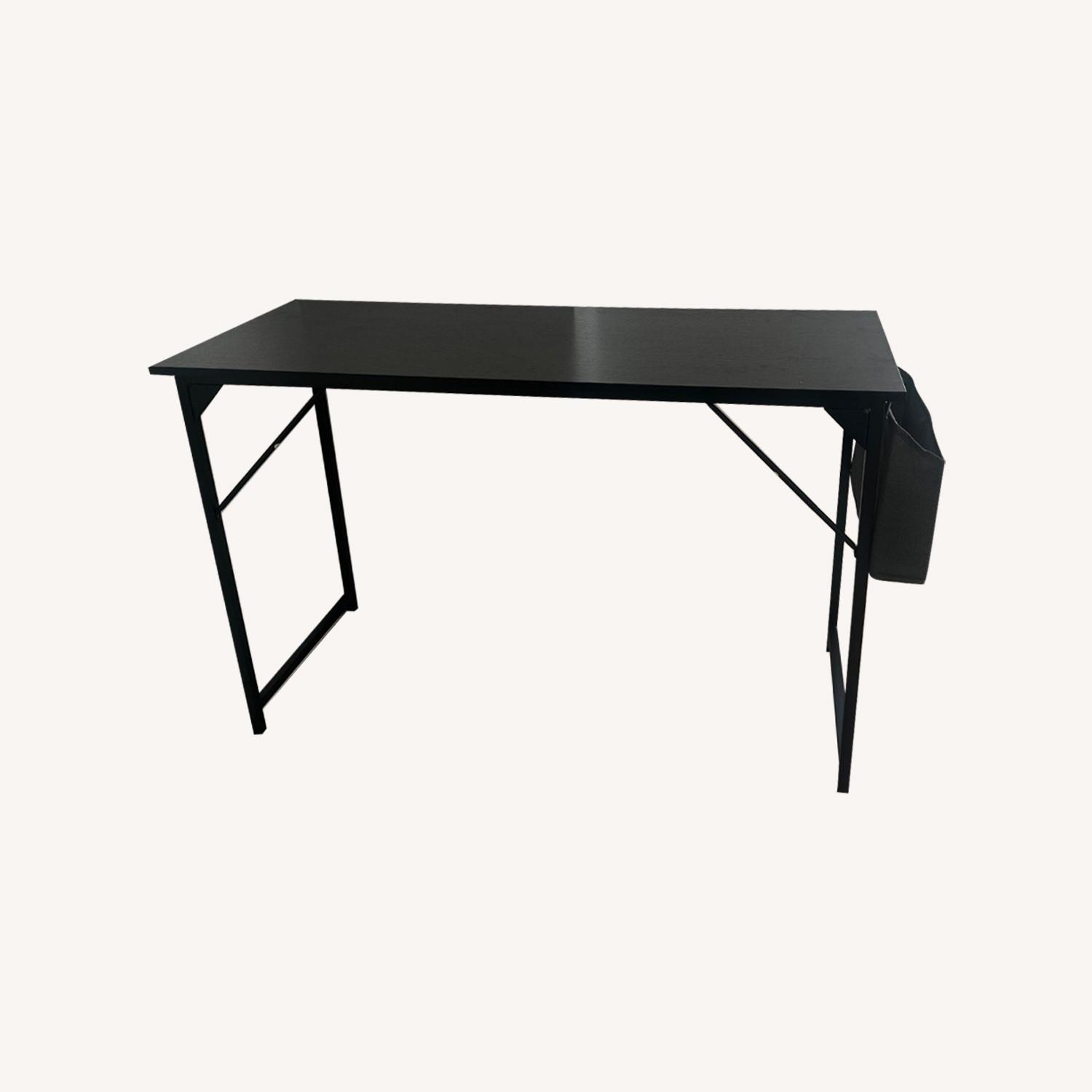 Black Office Desk - image-0
