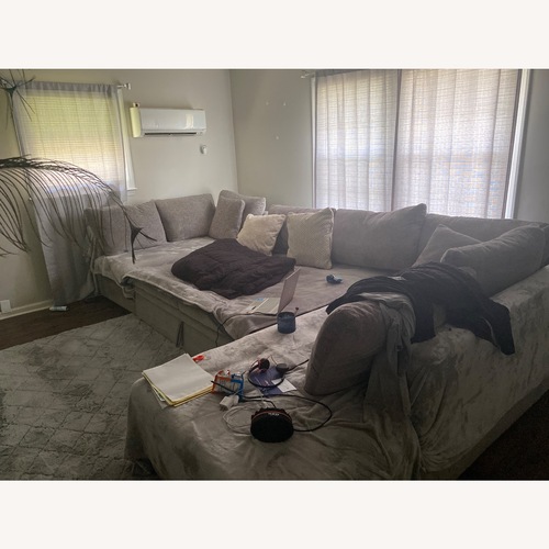 Used L Shape Couch for sale on AptDeco