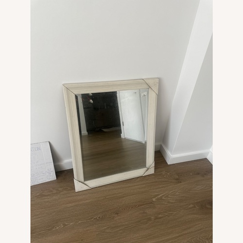 Used White Mirror Frame  for sale on AptDeco