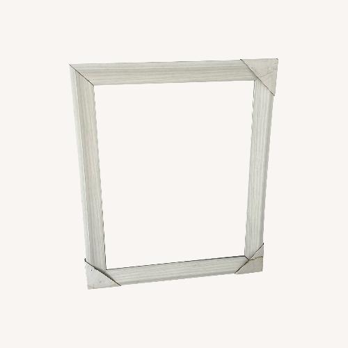 Used White Mirror Frame  for sale on AptDeco