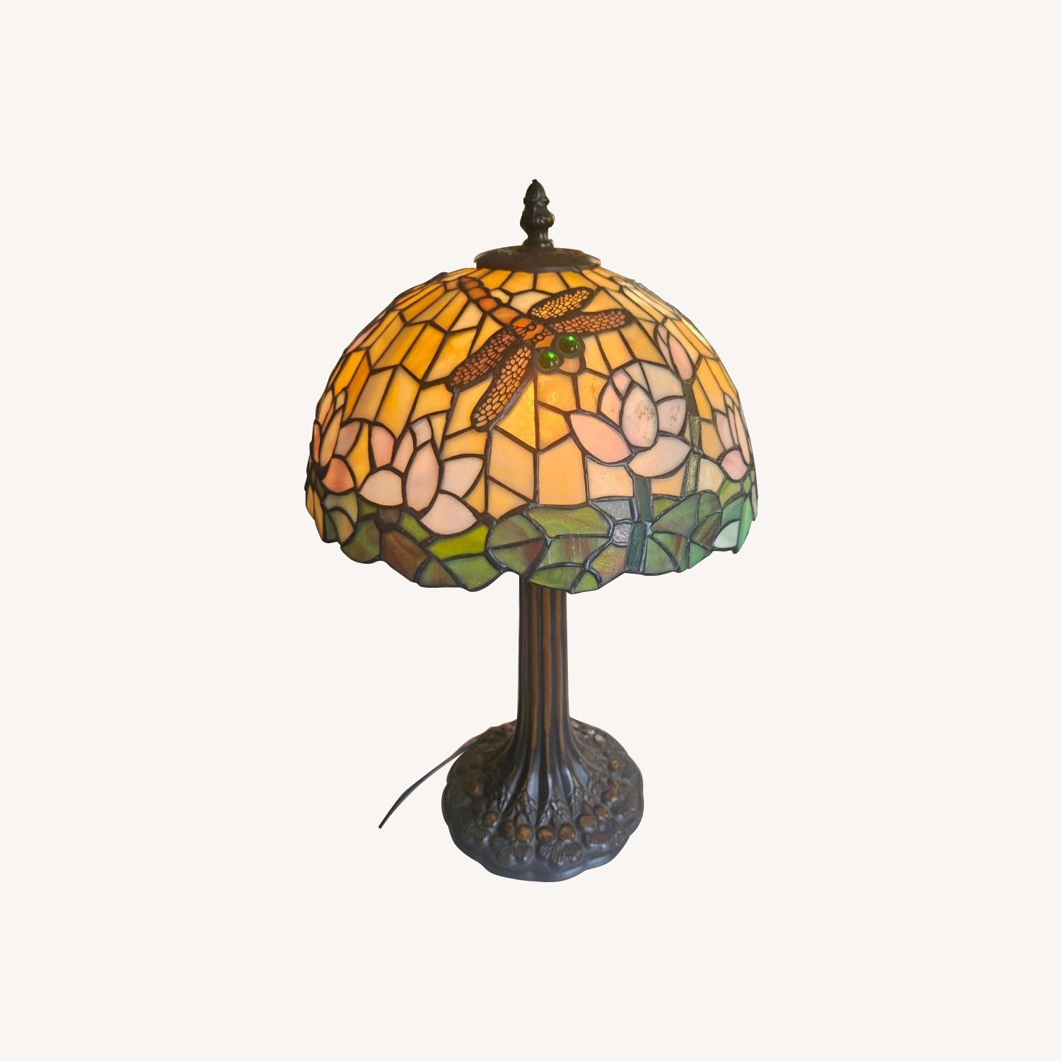 Stained Glass Table Lamp - image-0