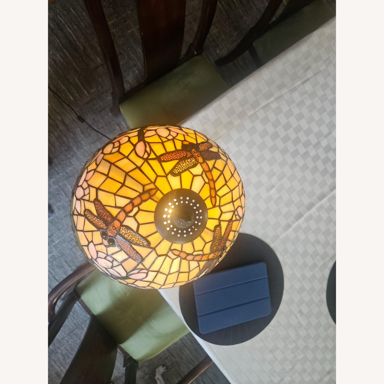 Stained Glass Table Lamp - image-4