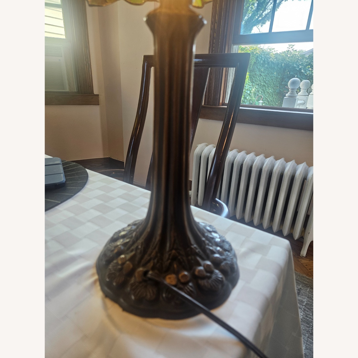 Stained Glass Table Lamp - image-6