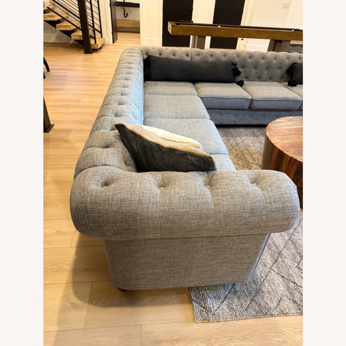 Used Light Gray Sectional  for sale on AptDeco
