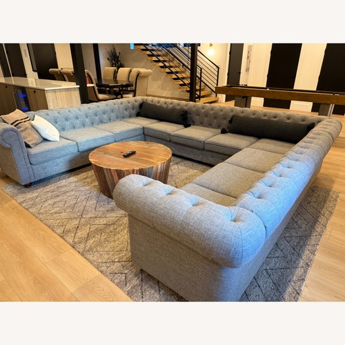 Used Light Gray Sectional  for sale on AptDeco