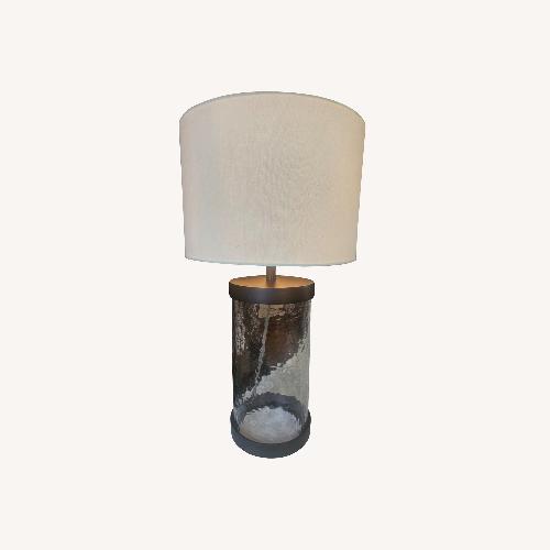 Used Pottery Barn Hammered Glass Oil Rubbed Bronze for sale on AptDeco