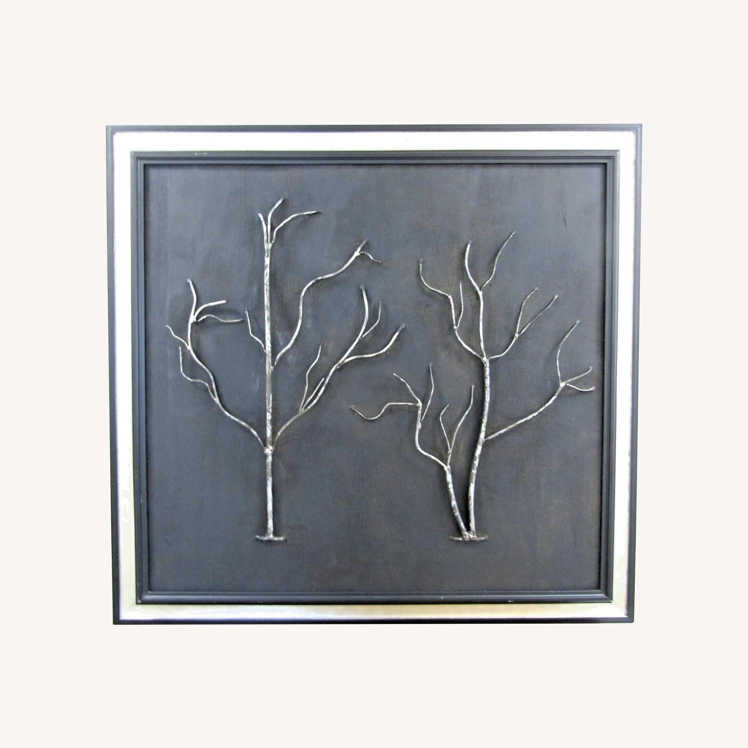 Vintage John-Richard Brutalist Wall Art - image-0