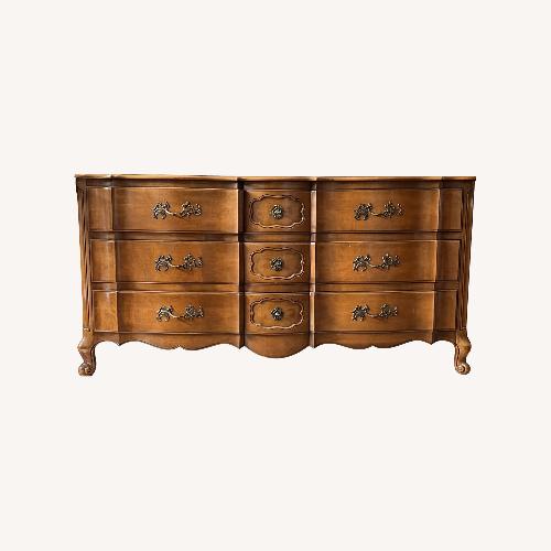Used Vintage Stratford House Dresser with Mirror for sale on AptDeco